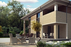 Комфортная двухэтажная усадьба с гаражом на 2 авто