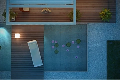 Проект компактного аккуратного дома с гаражом.