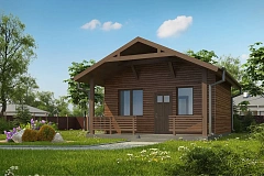 Проект компактной семейной бани