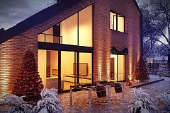 Проект комфортного мансардного дома со вторым светом и функциональной планировкой.