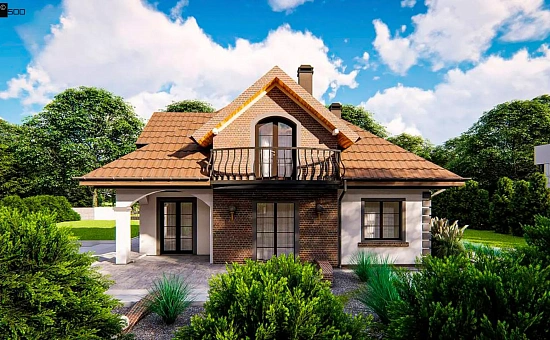 Вариант проекта Z18kl+ c электрическим котлом и подвалом