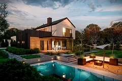 Комфортабельный двухэтажный дом