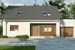 Версия типового проекта Z266 c изменениями в планировке