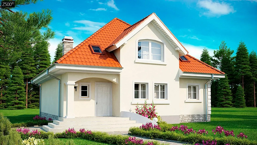 Вариант проекта Z18 c подвалом