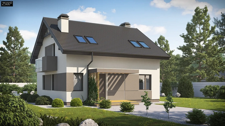 Вариант проекта Z65 v2 с плитами перекрытия