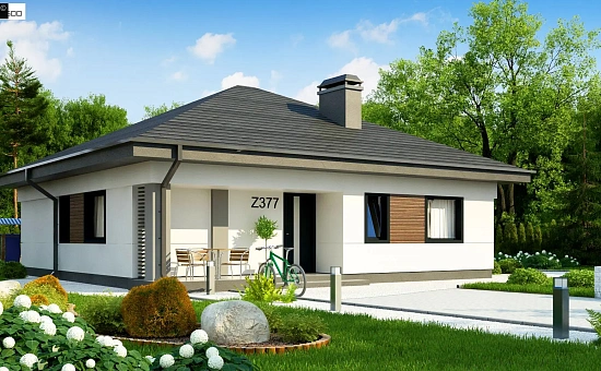Увеличенная версия компактного дома Z377