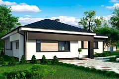 Версия проекта Z200 без гаража с электрокотлом