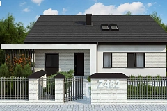 Комфортный просторный дом с одноуровневой планировкой.