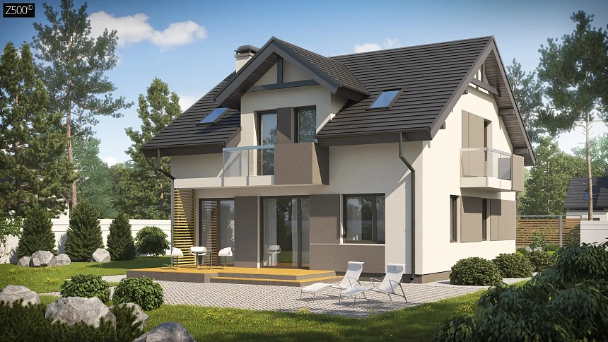 Современная версия проекта Z65 c изменениями в планировке.