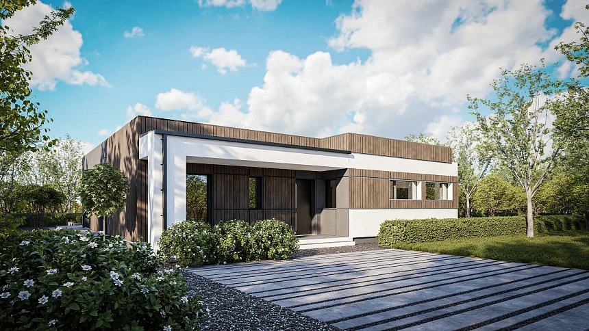 Вариант проекта Zx103 без гаража.