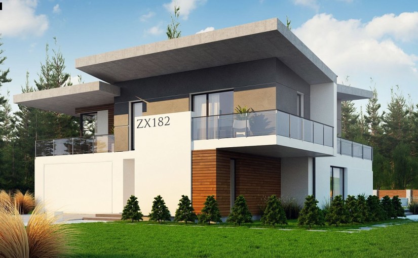 Проект дома Zx182