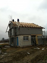 Реализация проекта дома Z47 Фото построенного дома 9