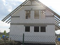 Реализация проекта дома Z68 Фото построенного дома 1
